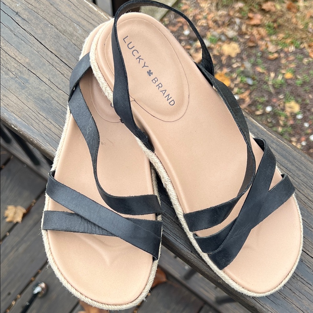 Lucky Brand Espadrille-Style Sandals